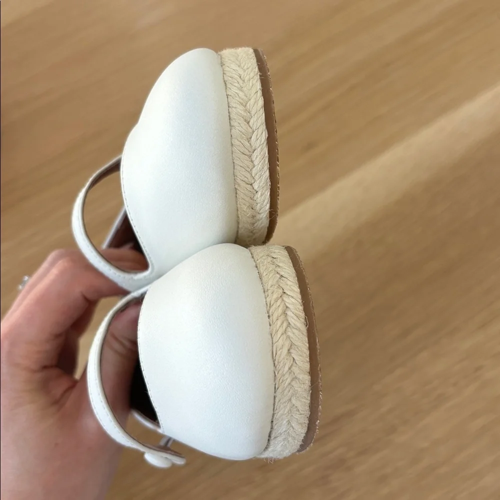 Age of Innocence Hailey White Espadrilles for Little Girls
